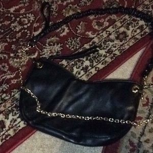 Zara Vegan leather clutch/cross body.